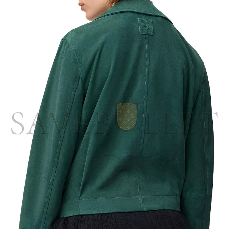 L0ew* belted jacket in suede goatskin s540y34l58